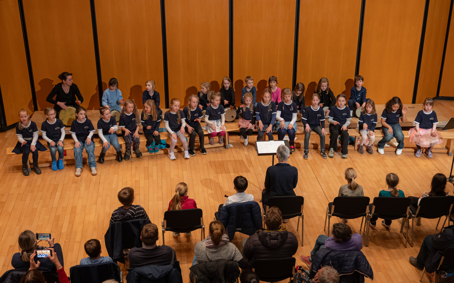 Kinderchor, Grundkurs im Mareissaal Kolbermoor 
